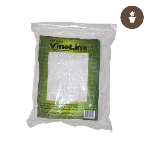 5' x 30' (WHITE) VineLine Plastic Garden Netting