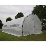 GROW1 Heavy Duty Greenhouse Hoop House (20'x10'x6.5')