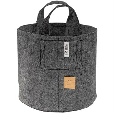 Pot tissu géotextile Root Pouch Grey 5 - 16L 28x26cm - Root Pouch