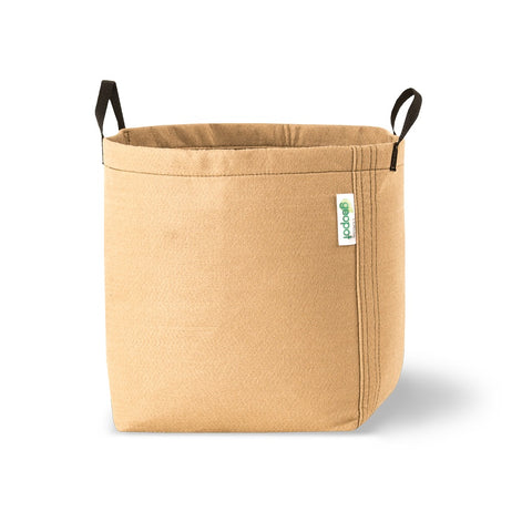 GeoPot Tan w/ Handles - 5 GAL - Case of 50