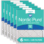 12x16x1 MERV 14 AC Furnace Filters 6 Pack