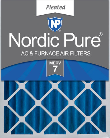 16x20x4 (3 5/8) Pleated MERV 7 Air Filters 1 Pack