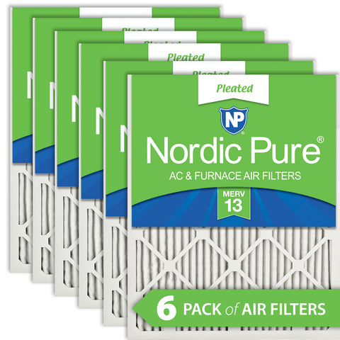 17_1/2x21x1 Exact MERV 13 AC Furnace Filters 6 Pack