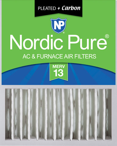 16x20x5 (4 3/8) Honeywell/Lennox Replacement Air Filters MERV 13 Plus Carbon 1 Pack