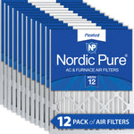 10x20x2 Pleated MERV 12 Air Filters 12 Pack