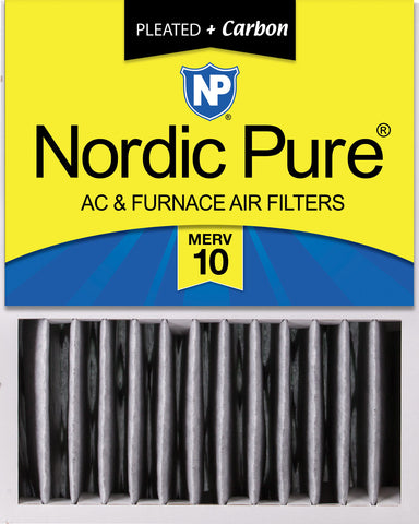 16x20x5 (4 3/8) Honeywell/Lennox Replacement Air Filters MERV 10 Pleated Plus Carbon 1 Pack