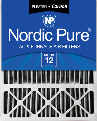 20x25x5 (4 3/8) Lennox X6673_X6675 Replacement  MERV 12 Pleated Plus Carbon 1 Pack