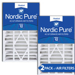 Air Bear 16x25x5 (4 7/8) Replacement 259112-105 MERV 12 Air Filters 2 Pack