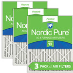 10x10x1 Pleated MERV 13 Air Filters 3 Pack