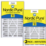 Air Bear 16x25x5 (4 7/8) Replacement 255649-105 MERV 10 Air Filters 2 Pack