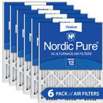 17_1/4x19_1/4x1 Exact MERV 12 AC Furnace Filters 6 Pack