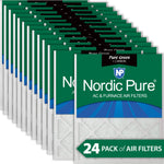 14x24x1 Pure Green Plus Carbon Eco-Friendly AC Furnace Air Filters 24 Pack